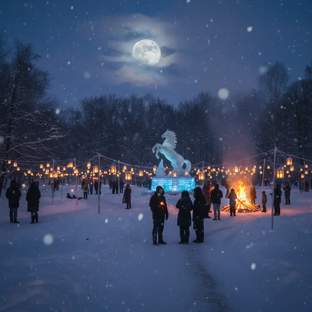Video thumbnail of winter festival